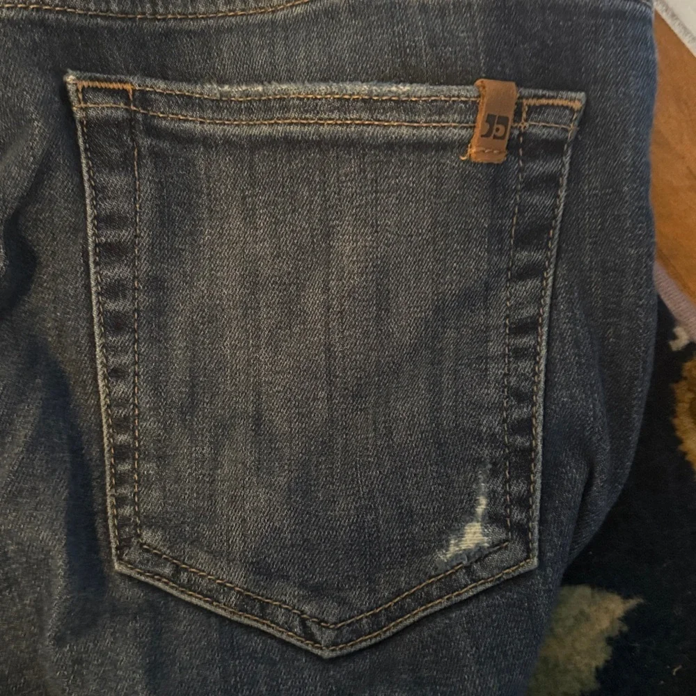Joe’s High Rise Skinny ankle‎ distressed jeans- worn a few times.